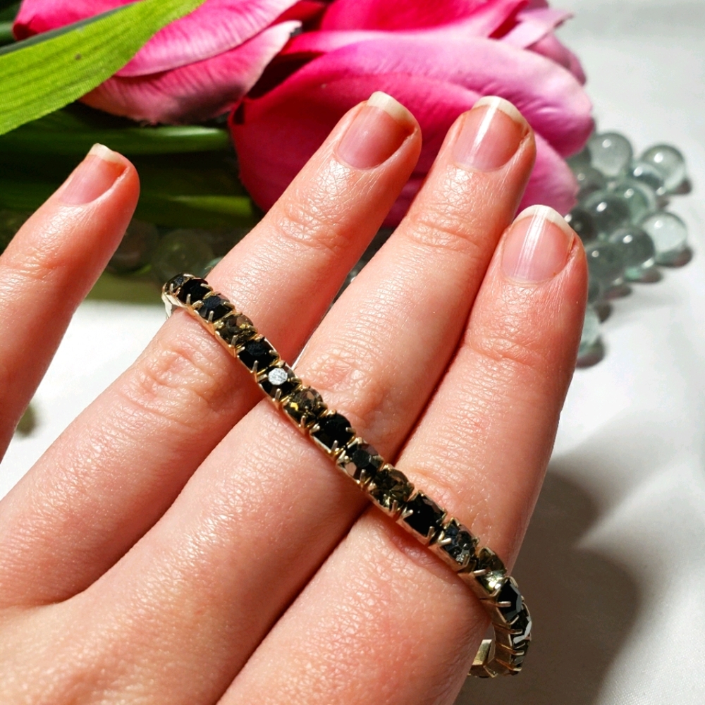 Jeweled Elastic Bracelet